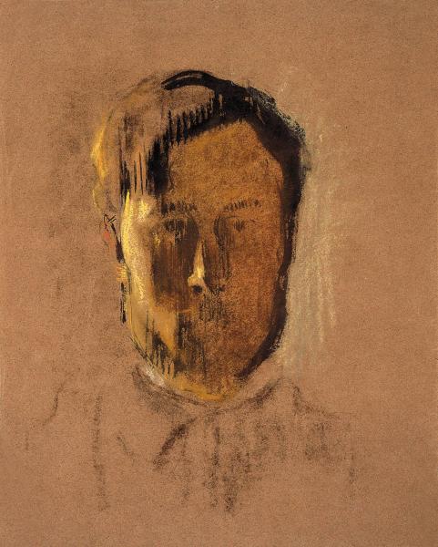 Edouard Vallet
Autoritratto col ciuffo, 1903 circa
inchiostro di China e pastello, con lumeggiature di gouache su carta
40.5 x 32.2 cm
Collezione privata
©Jacques Dominique Rouiller, 2011
