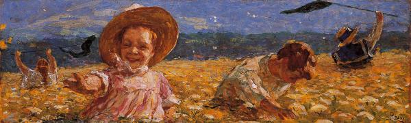 Luigi Rossi (Lugano 1853 – Tesserete 1923)
Farfalle, 1900-1905, olio su tela, 19.6 x 64 cm
Museo Civico Villa dei Cedri, Bellinzona, donazione Marialuisa Antognini Colombi 2006
© Museo Civico Villa dei Cedri, Bellinzona


