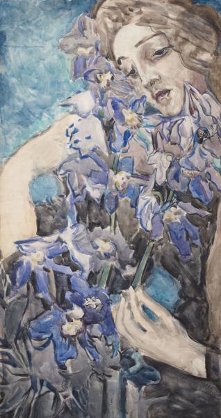 M. A. Vrubel (Omsk, 1856 – San Pietroburgo, 1910)
Primavera, inizio 1900, matita e acquerello su carta, 53.3 ? 98.2 cm
© Ministry for Culture of the Russian Federation 
Federal State Budgetary Cultural Institution „State Historical Artistic and Literary Museum Reserve Abramtsevo“, Abramtsevo
