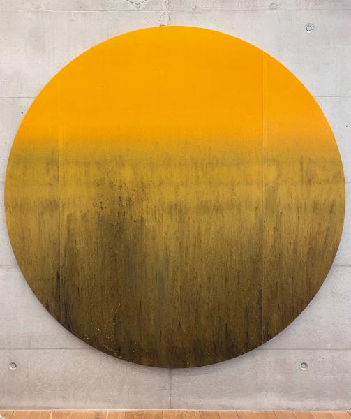 Brigham Baker
Shade (11), 2022
Textile sur cadre en bois
200 × 200 cm
Collection d’art de la Poste Suisse
© Brigham Baker et annex14
